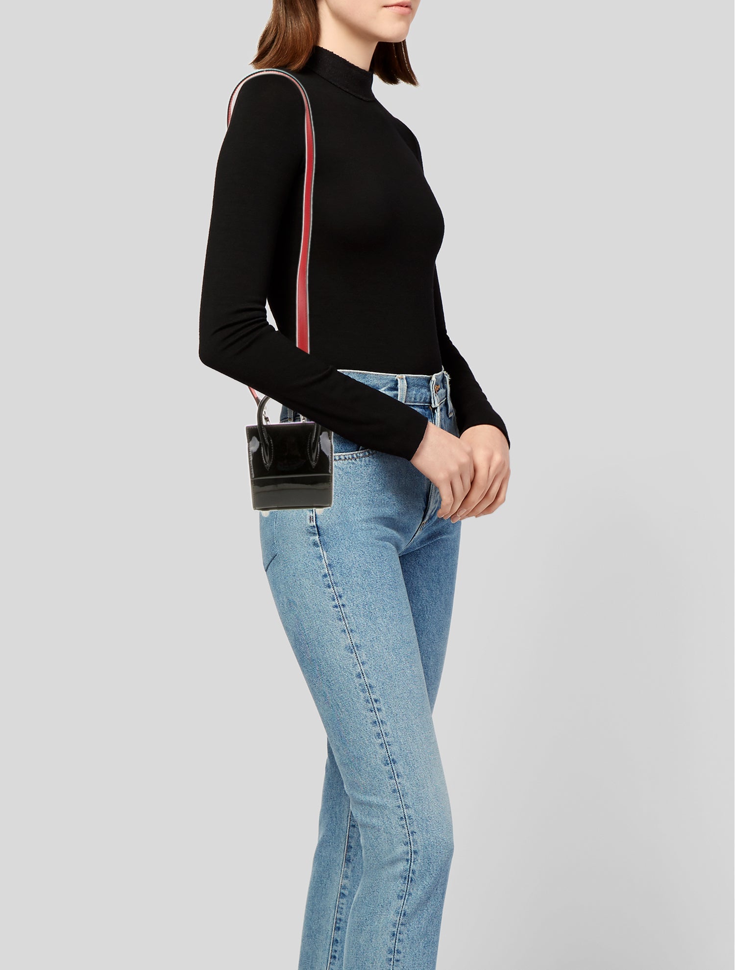 Christian Louboutin Patent Leather Shoulder Bag