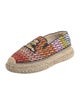 Christian Louboutin Tweed Printed Espadrilles