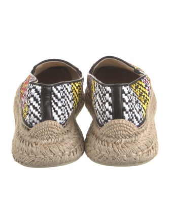Christian Louboutin Tweed Printed Espadrilles