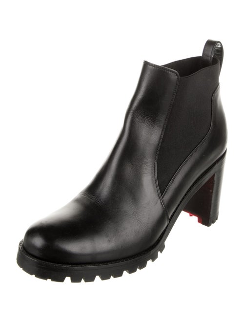 Christian Louboutin Spike Chelsea Leather Chelsea Boots