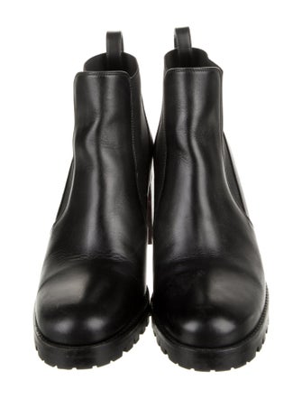 Christian Louboutin Spike Chelsea Leather Chelsea Boots