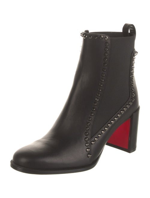 Christian Louboutin Out Line Spikes 70 Leather Chelsea Boots