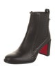Christian Louboutin Out Line Spikes 70 Leather Chelsea Boots