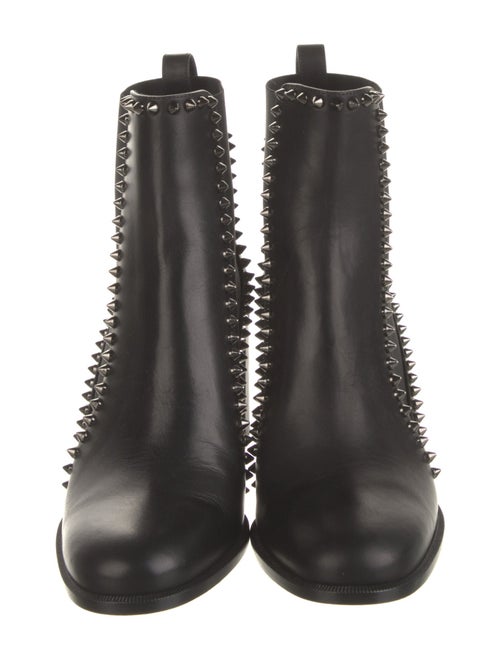 Christian Louboutin Out Line Spikes 70 Leather Chelsea Boots