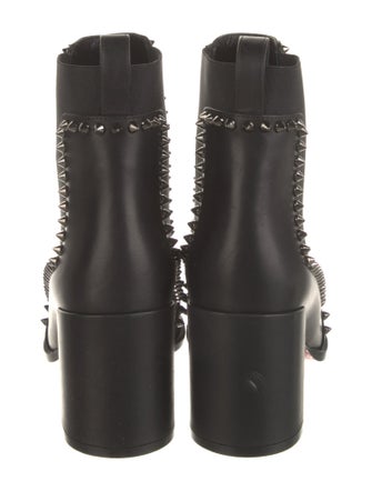 Christian Louboutin Out Line Spikes 70 Leather Chelsea Boots
