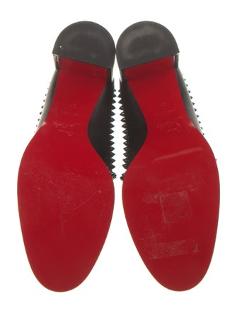 Christian Louboutin Out Line Spikes 70 Leather Chelsea Boots