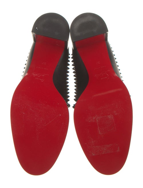 Christian Louboutin Out Line Spikes 70 Leather Chelsea Boots