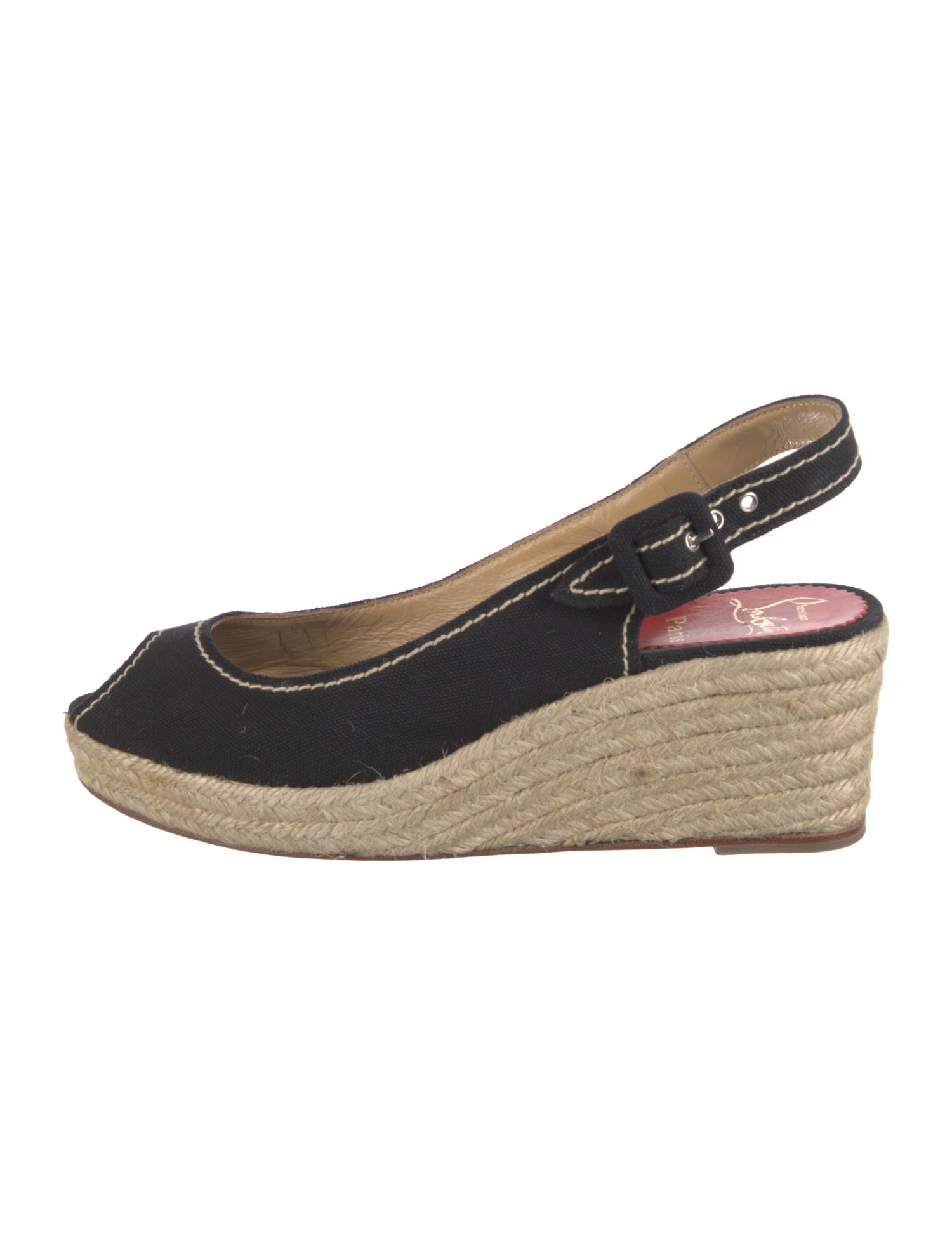 Christian Louboutin Canvas Espadrilles