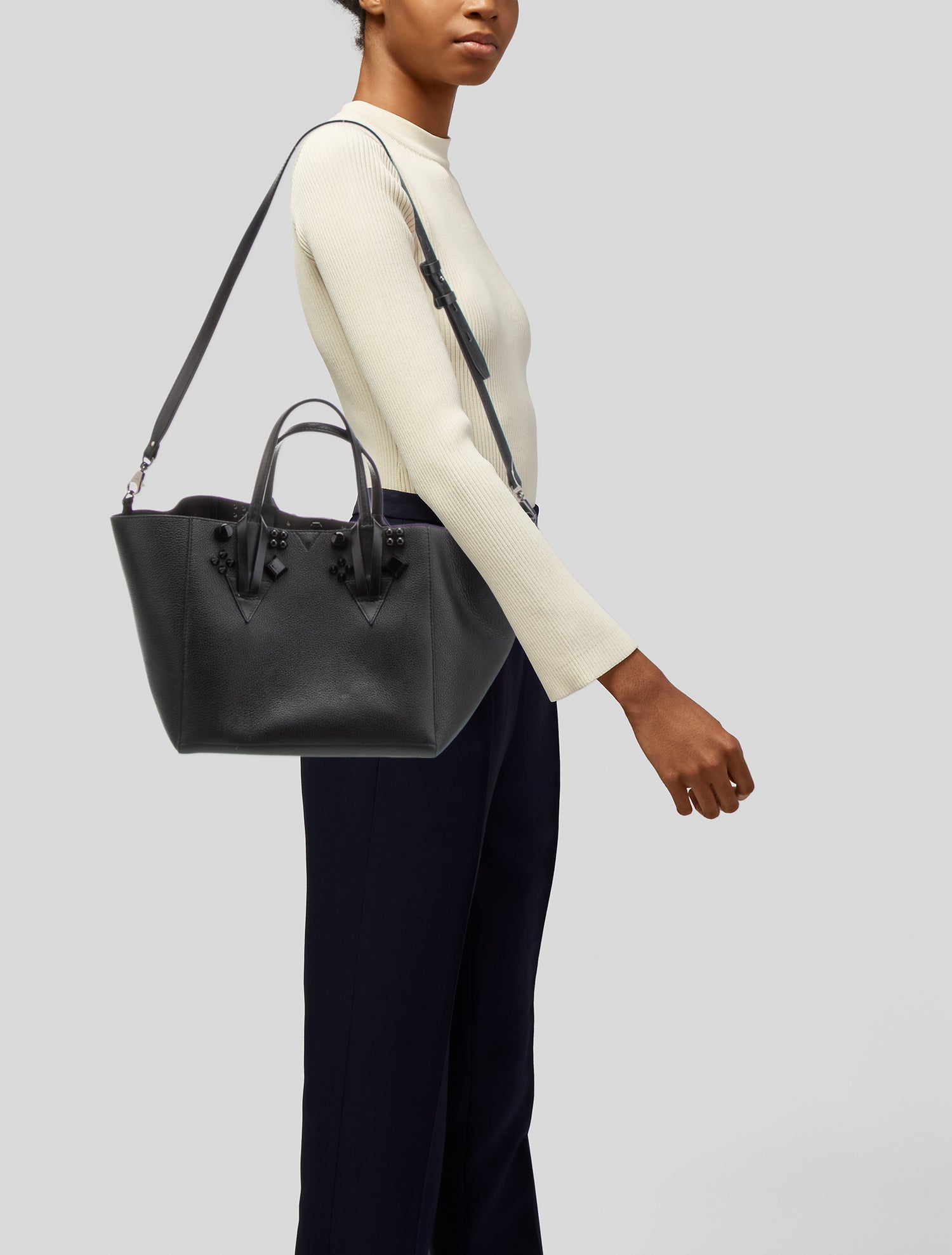 Christian Louboutin Leather Cabachic
