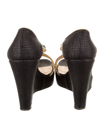 Christian Louboutin Raffia Espadrilles