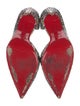 Christian Louboutin Sequins Patterned D'Orsay Pumps