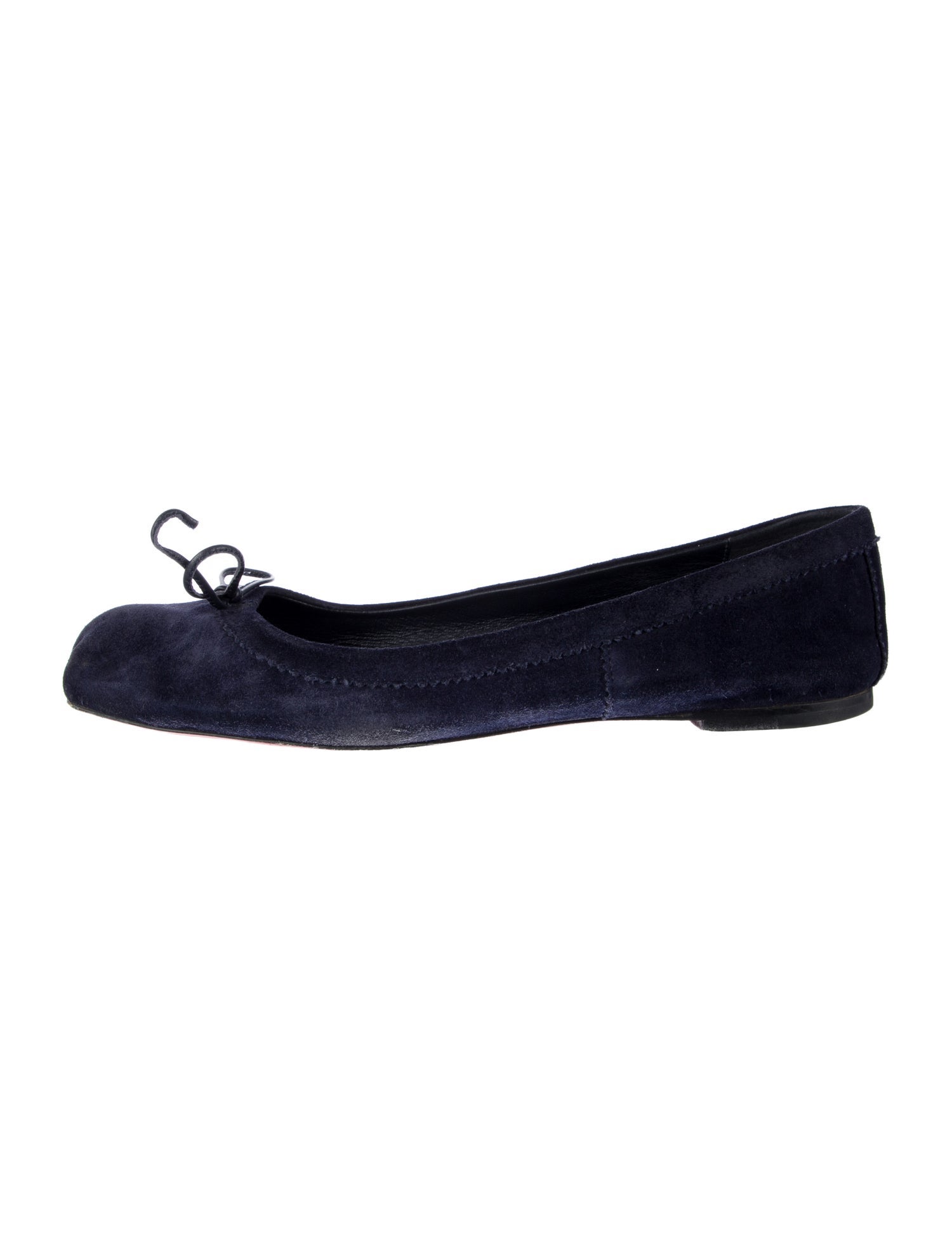 Christian Louboutin Mamadrague Suede Ballet Flats