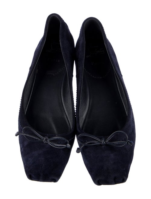 Christian Louboutin Mamadrague Suede Ballet Flats