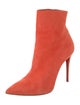 Christian Louboutin Suede Printed Boots