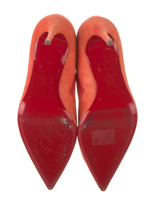 Christian Louboutin Suede Printed Boots