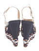 Christian Louboutin Leather Studded Accents Espadrilles