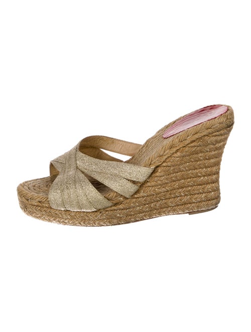 Christian Louboutin Glitter Accents Espadrilles