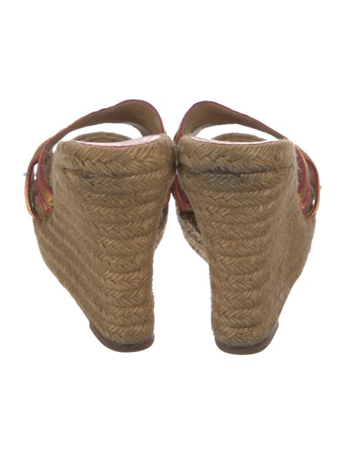 Christian Louboutin Canvas Printed Espadrilles