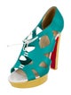 Christian Louboutin Fossile Leather Pumps