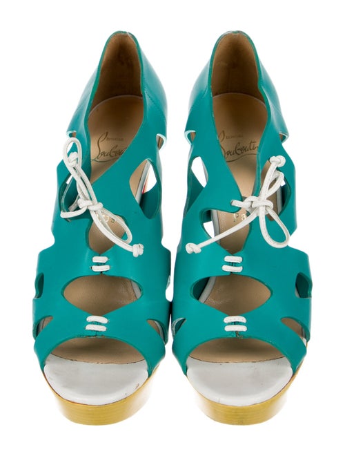 Christian Louboutin Fossile Leather Pumps