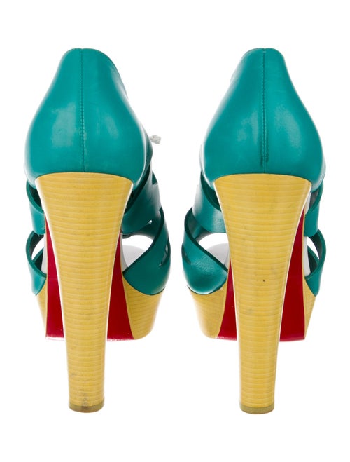 Christian Louboutin Fossile Leather Pumps