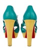 Christian Louboutin Fossile Leather Pumps