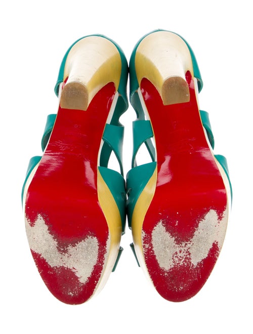 Christian Louboutin Fossile Leather Pumps