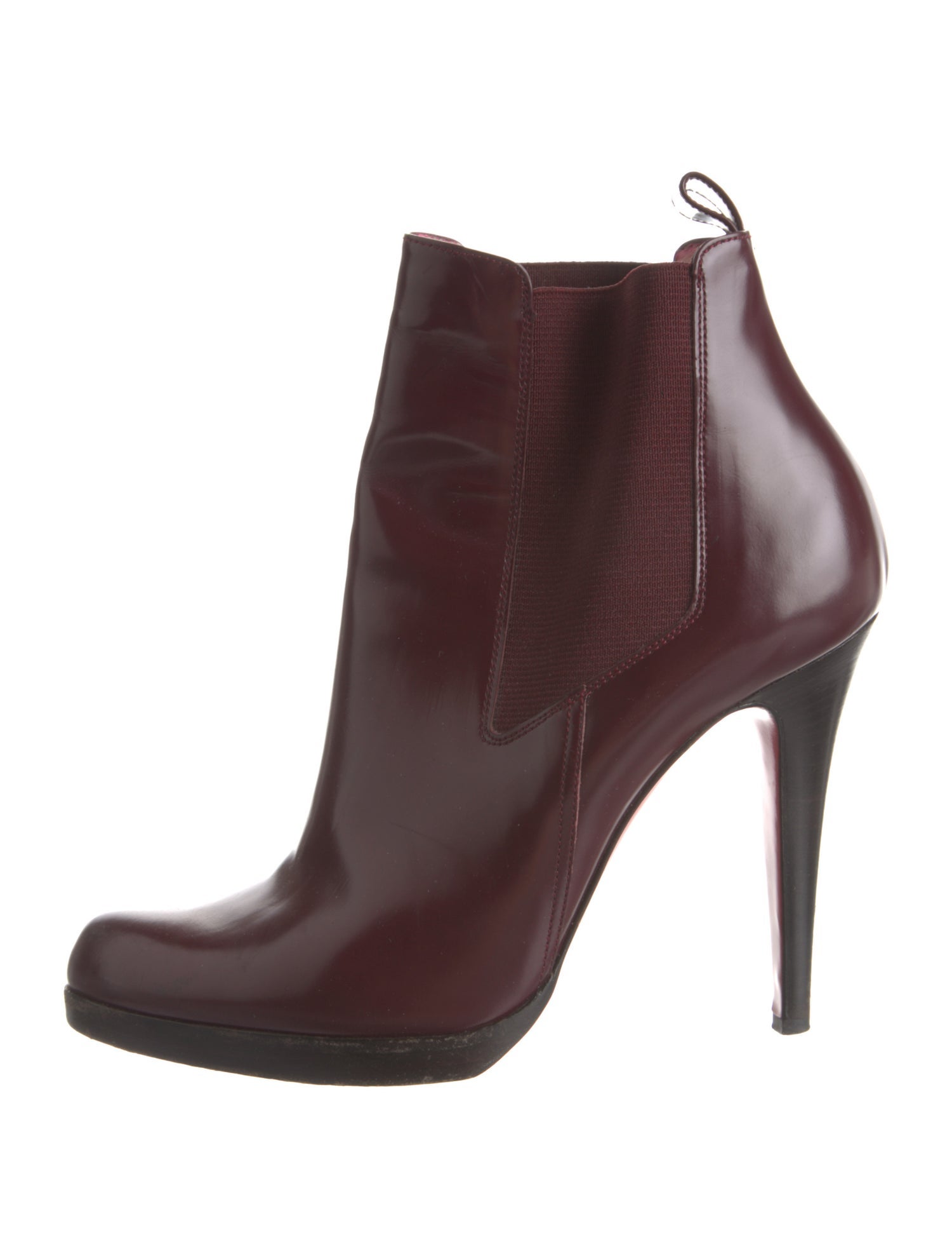 Christian Louboutin Leather Chelsea Boots