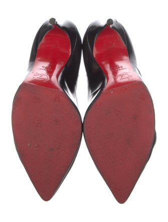 Christian Louboutin Leather Animal Print Pumps