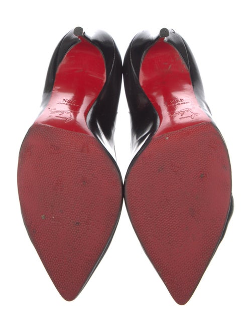 Christian Louboutin Leather Animal Print Pumps