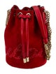 Christian Louboutin Suede Bucket Bag