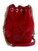 Christian Louboutin Suede Bucket Bag