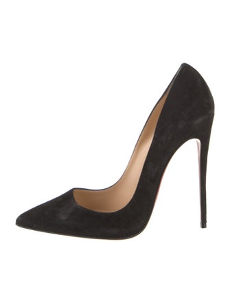 Christian Louboutin Suede Pumps