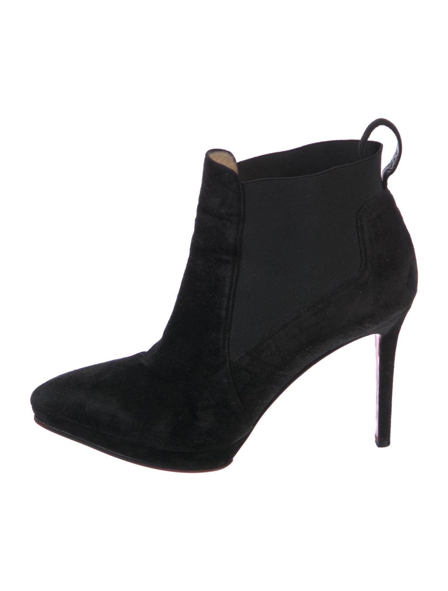 Christian Louboutin Suede Chelsea Boots