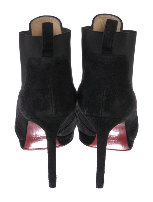 Christian Louboutin Suede Chelsea Boots
