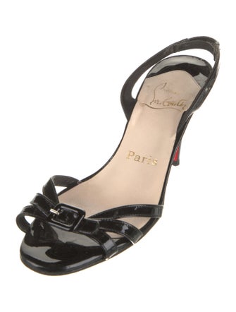 Christian Louboutin Patent Leather Sandals