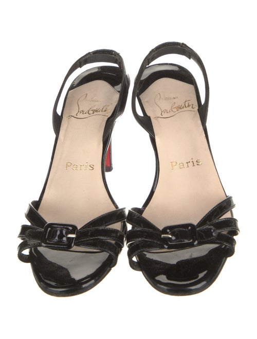 Christian Louboutin Patent Leather Sandals