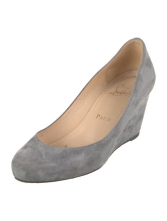Christian Louboutin Suede Pumps
