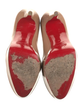 Christian Louboutin Bianca Patent Leather Pumps