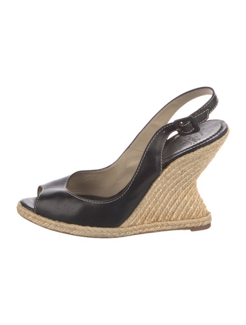 Christian Louboutin Leather Espadrilles