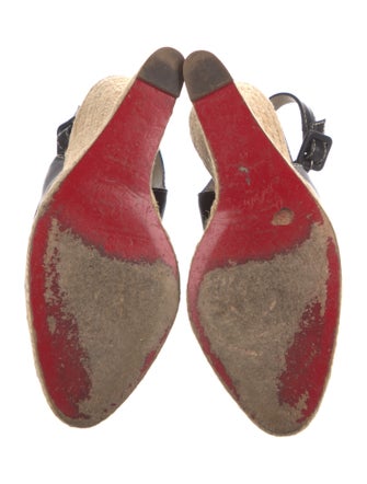 Christian Louboutin Leather Espadrilles