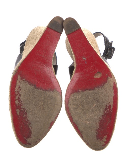 Christian Louboutin Leather Espadrilles