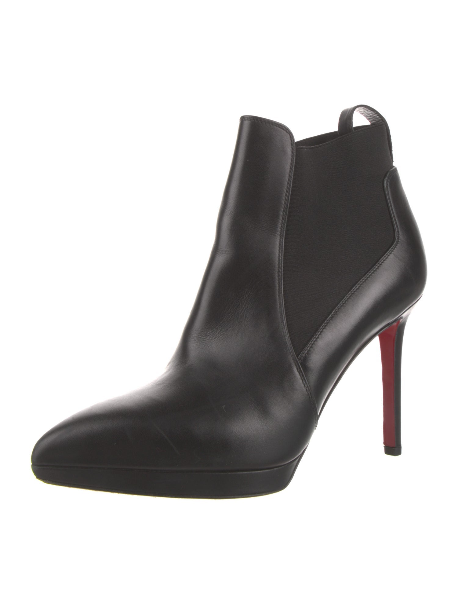 Christian Louboutin Leather Chelsea Boots