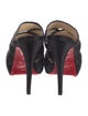 Christian Louboutin Satin Slides