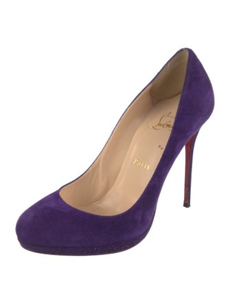 Christian Louboutin Suede Pumps