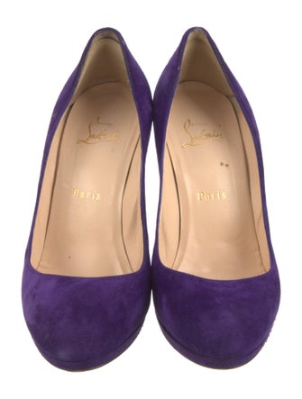 Christian Louboutin Suede Pumps