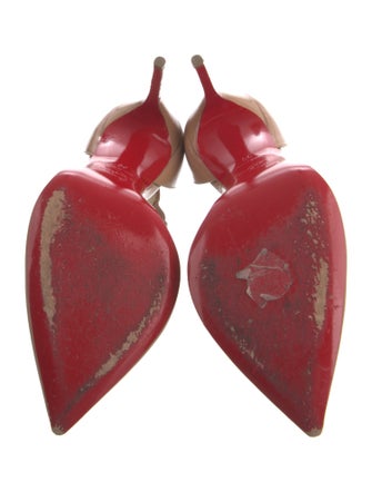 Christian Louboutin Patent Leather D'Orsay Pumps