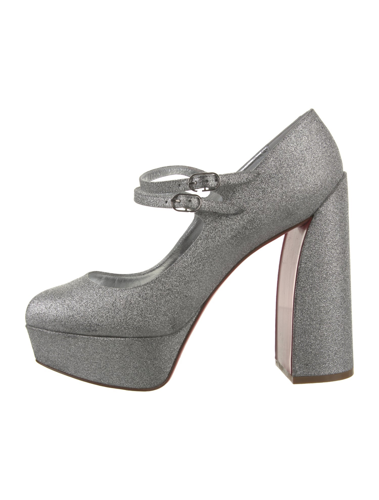 Christian Louboutin Glitter Pumps