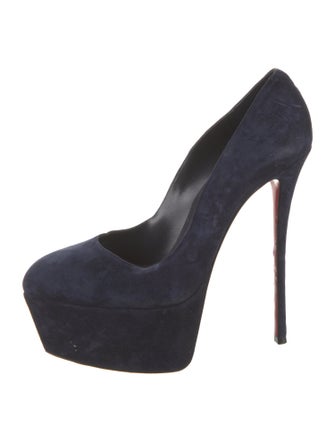 Christian Louboutin Suede Pumps