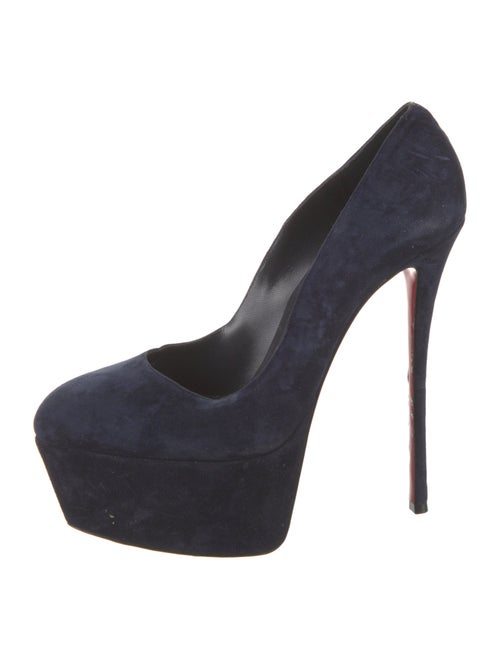 Christian Louboutin Suede Pumps